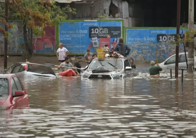 Inundaciones en Bahia Blanca