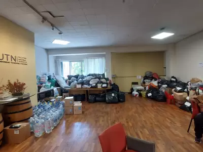 Bah�a Blanca: la UTN y la UNCuyo lideran colecta urgente para los damnificados