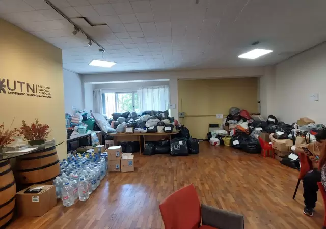 Bah�a Blanca: la UTN y la UNCuyo lideran colecta urgente para los damnificados