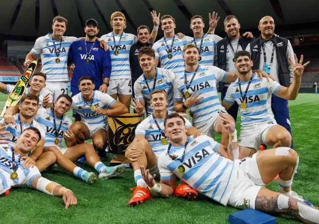 Los Pumas sue�an con repetir celebraci�n