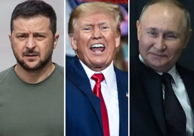 Zelenski tuvo que ceder a las presiones del mandatario republicano y la decisi�n queda en manos de Putin.
