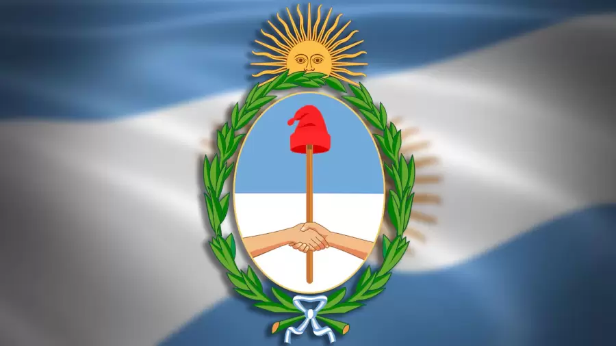 Manuel Belgrano usó un escudo como símbolo en su fuerza de liberación.