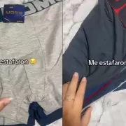 ¿La estafaron? Compró pack de bóxer y se llevó una sorpresa "hot"