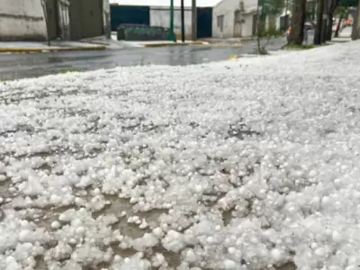 El granizo sigue siendo una constante luego del ingreso de un nuevo frente fr�o desde el Pac�fico.
