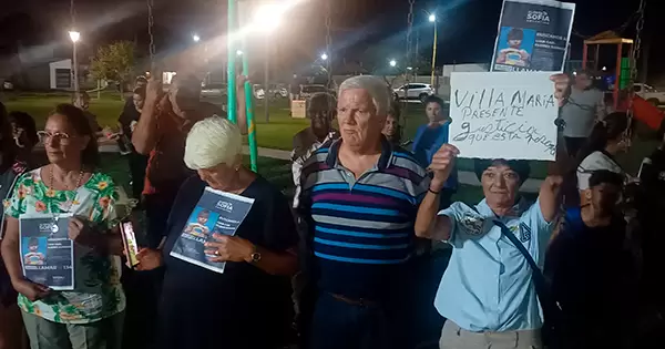 Una marcha realizada por la desaparici�n de Lian Flores en C�rdoba. (Foto: web)