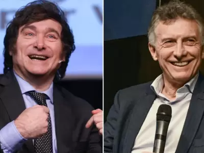 Javier Milei y Mauricio Macri: no tan unidos como parece.