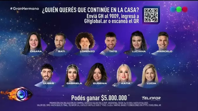 Gala de nominación.