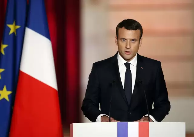 El mandatario franc�s Emmanuel Macron.