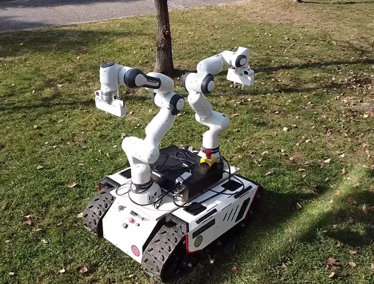 Robot cosechador