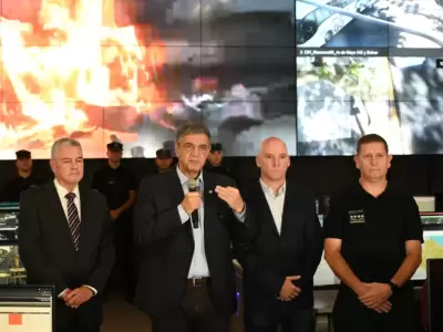 Jorge Macri afirm� que llevar� a la Justicia a los violentos.