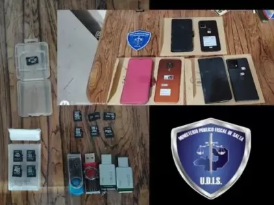 En el domicilio del detenido se secuestraron varios dispositivos electr�nicos.