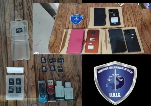 En el domicilio del detenido se secuestraron varios dispositivos electr�nicos.