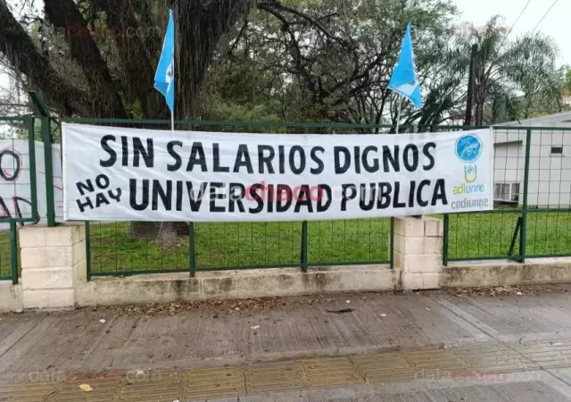 Paro universitario confirmado: exigen mejoras salariales y presupuesto