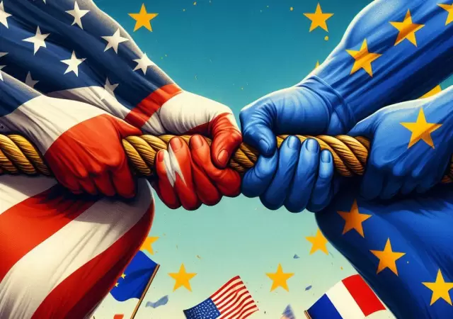 Guerra comercial entre EEUU y la Uni�n Europea.