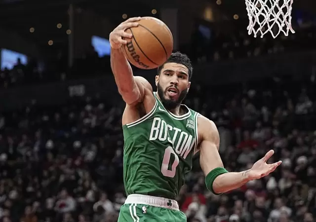 Tatum, la gran figura de los Celtics.