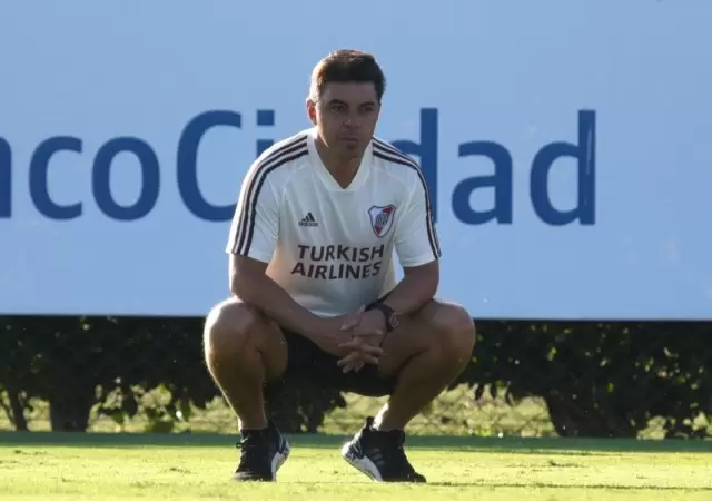 El River de Gallardo y un encuentro clave en el torneo.