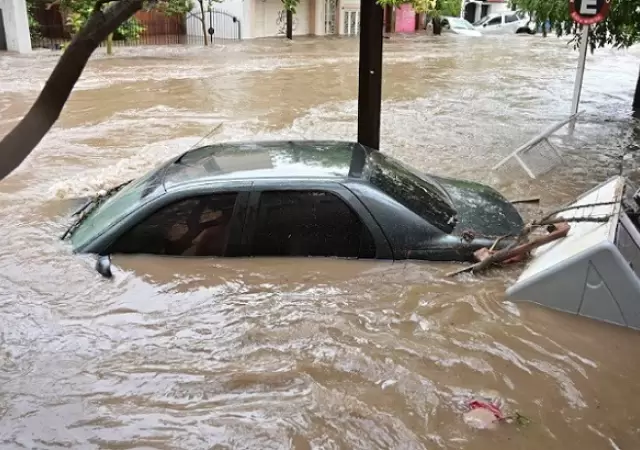 Inundaciones en Argentina/