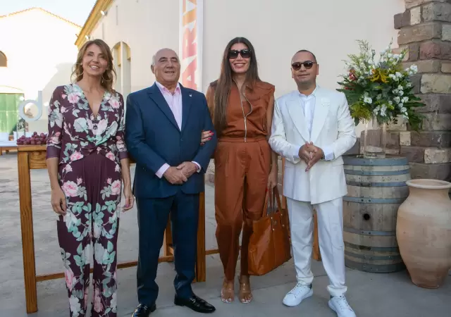 Claudia Magnaghi, Emilio Magnaghi, Flor de la V y Fabian Medina Flores/ Fotos: Marcelo lvarez