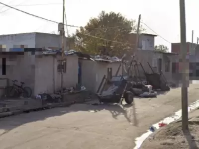 En este barrio de Gregorio de Laferrere ocurri� el asesinato de la joven mujer. (Foto: Cr�nica)