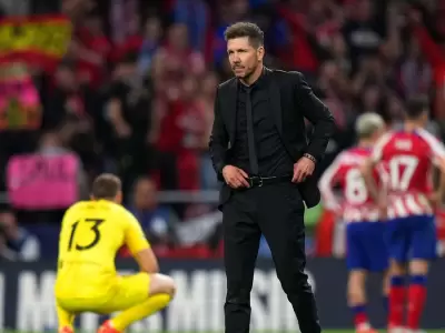 La desaz�n de Diego Simeone, otra ca�da en una semana