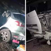 Tres muertos tras choque frontal en la alta monta�a: est� cortado el Paso Internacional