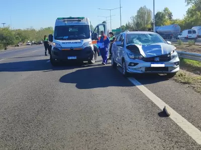 Accidente en Acceso Sur en el que muri� un joven