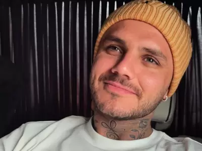 Mauro Icardi celebr� su divorcio de Wanda Nara en Italia.