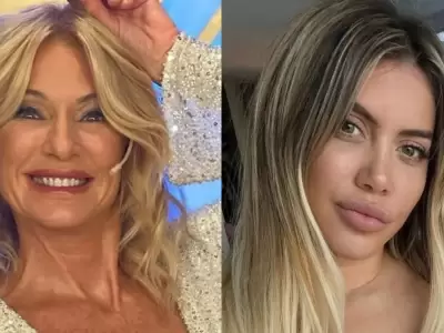 Yanina Latorre y Wanda Nara
