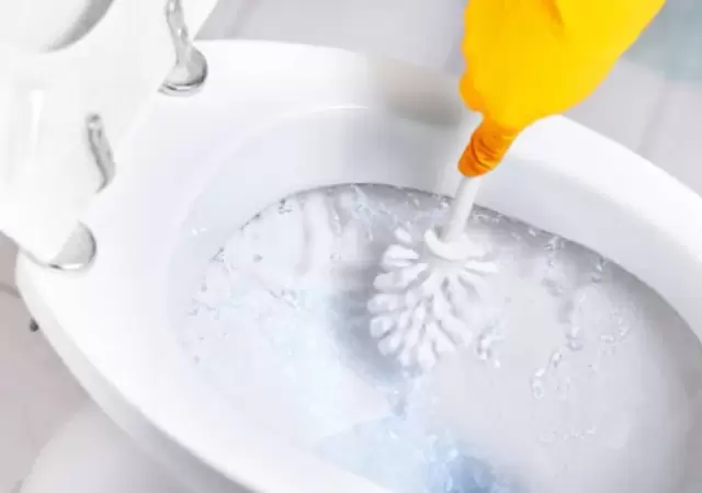Mantener limpio el inodoro es clave