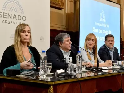 Di Tullio y Mayans en el Senado