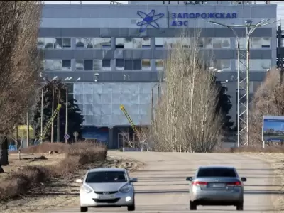 Zaporiyia es la central nuclear m�s grande de toda Europa y corre continuos riesgos de fuga.