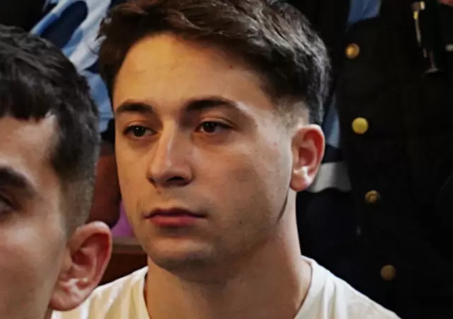 M�ximo Thomsen, uno de los condenados a prisi�n perpetua por el crimen de Fernando B�ez Sosa.