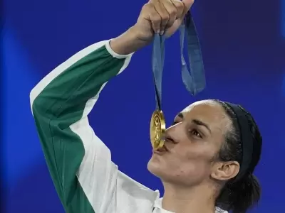 Imane Khelif desaf�a a Donald Trump