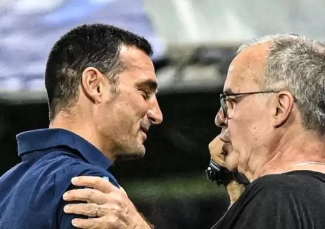 Bielsa y Scaloni volver�n a verse las caras.
