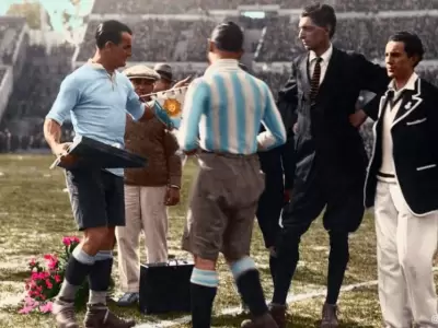 Gran an�cdota de la primera cita mundialista.