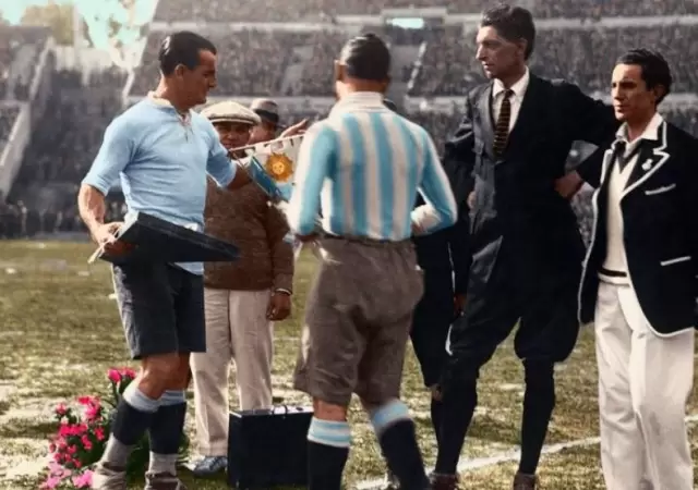 Gran an�cdota de la primera cita mundialista.