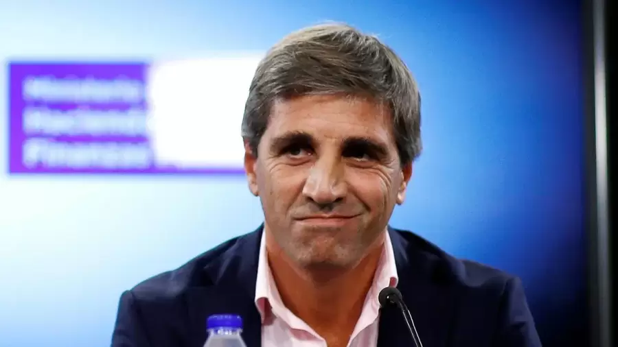 Ministro de Econom�a Luis Caputo