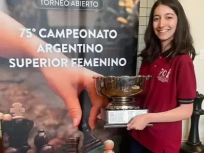 Ernestina Adam, la campeona argentina de ajedrez m�s joven de la historia nacional