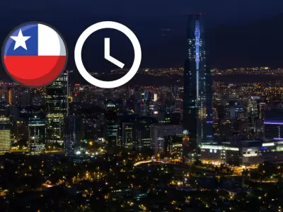 Chile cambia de horario el s�bado 5 de abril.