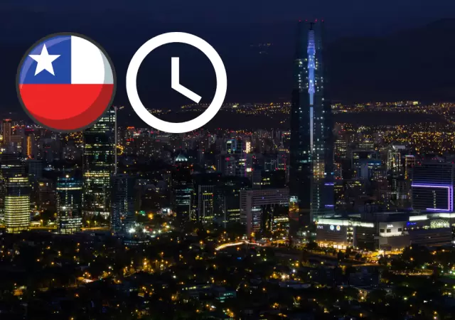 Chile cambia de horario el s�bado 5 de abril.