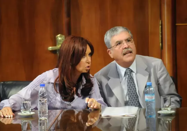 Cristina y De Vido