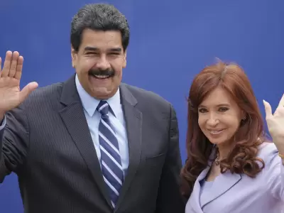 Maduro y Cristina Kirchner