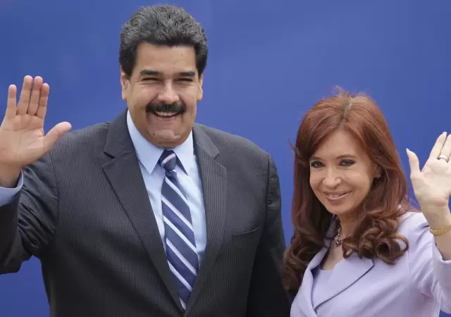 Maduro y Cristina Kirchner