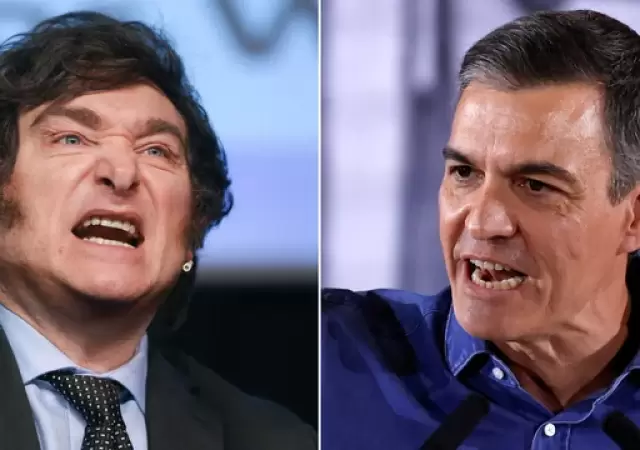 Javier Milei Vs. Pedro S�nchez