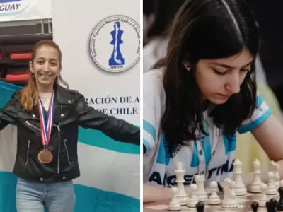 Con 15 a�os y pocos d�as, se convirti� en la campeona m�s joven de la historia argentina.