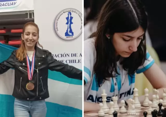 Con 15 a�os y pocos d�as, se convirti� en la campeona m�s joven de la historia argentina.