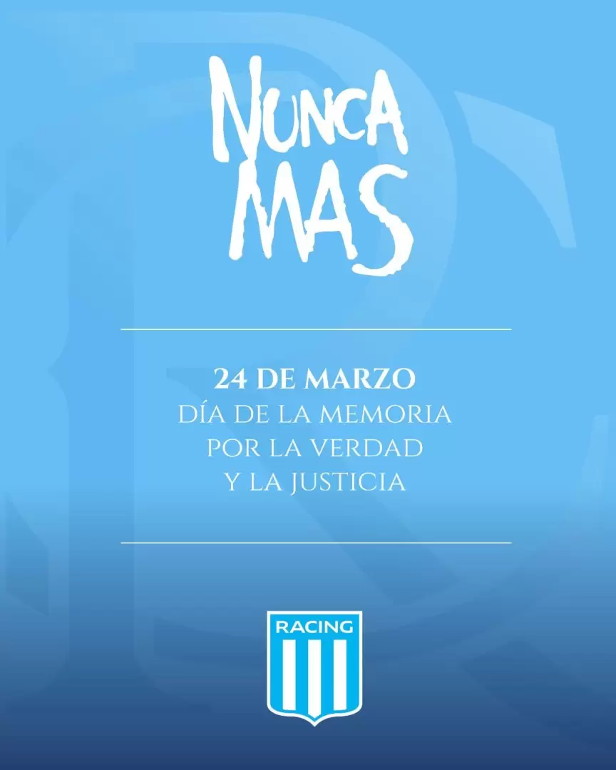 La publicaci�n de Racing Club