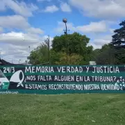 El f�tbol argentino alz� la voz en el D�a de la Memoria por la Verdad y la Justicia