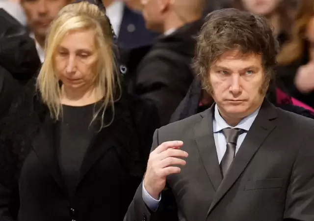 Javier y Karina Milei