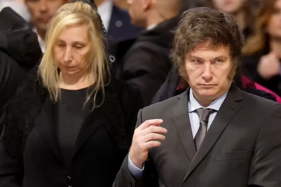 Javier y Karina Milei